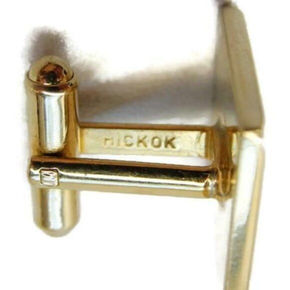 Hickok South Western Abstract Vintage Cufflinks Tux Shirt Dress Suit Vintage - Picture 6 of 10